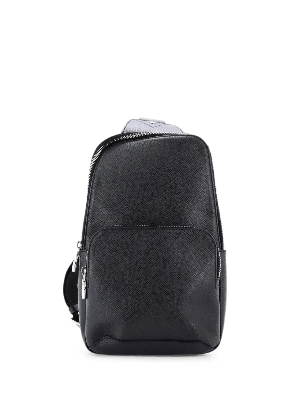 Louis Vuitton Pre-Owned Borsa a tracolla Avenue in pelle Taïga - Nero