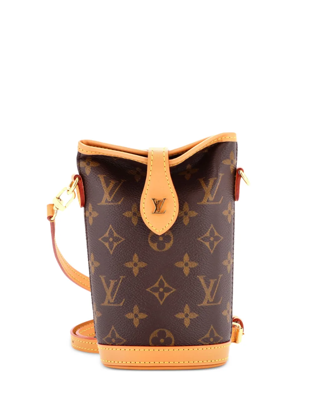 Louis Vuitton Pre-Owned Fold Me Pouch Monogram Canvas crossbody bag - Brown