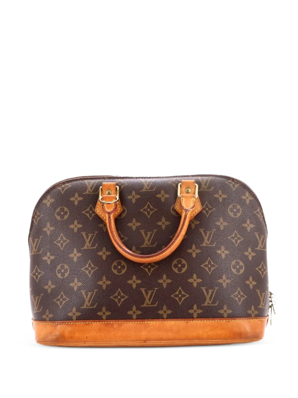 Louis Vuitton Pre-Owned Borsa a mano Alma PM in tela con monogramma - Marrone