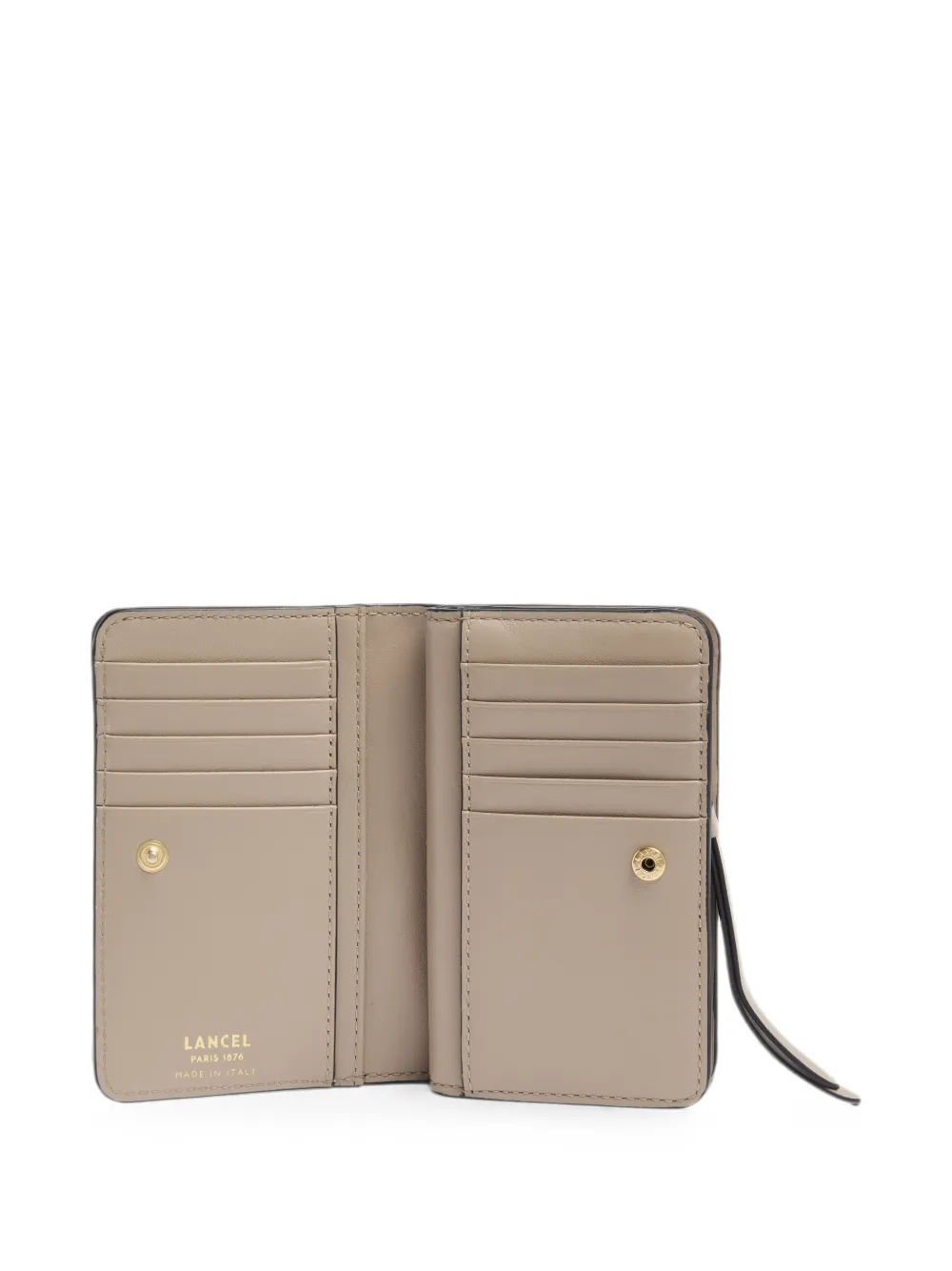 Lancel Origami rechthoekige portemonnee Beige