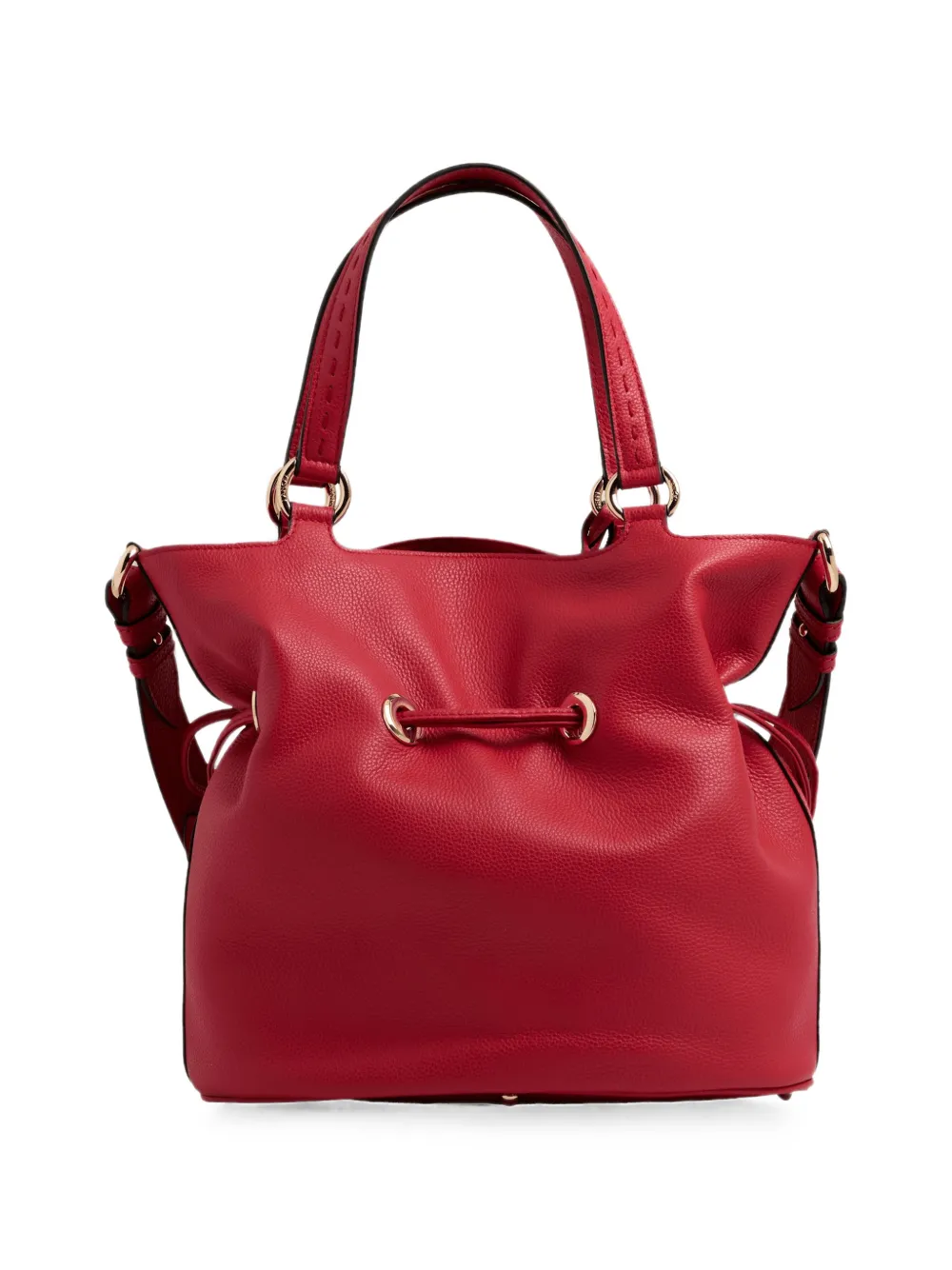 Lancel Premier Flirt medium bucket-tas verfraaid met ringlets Rood