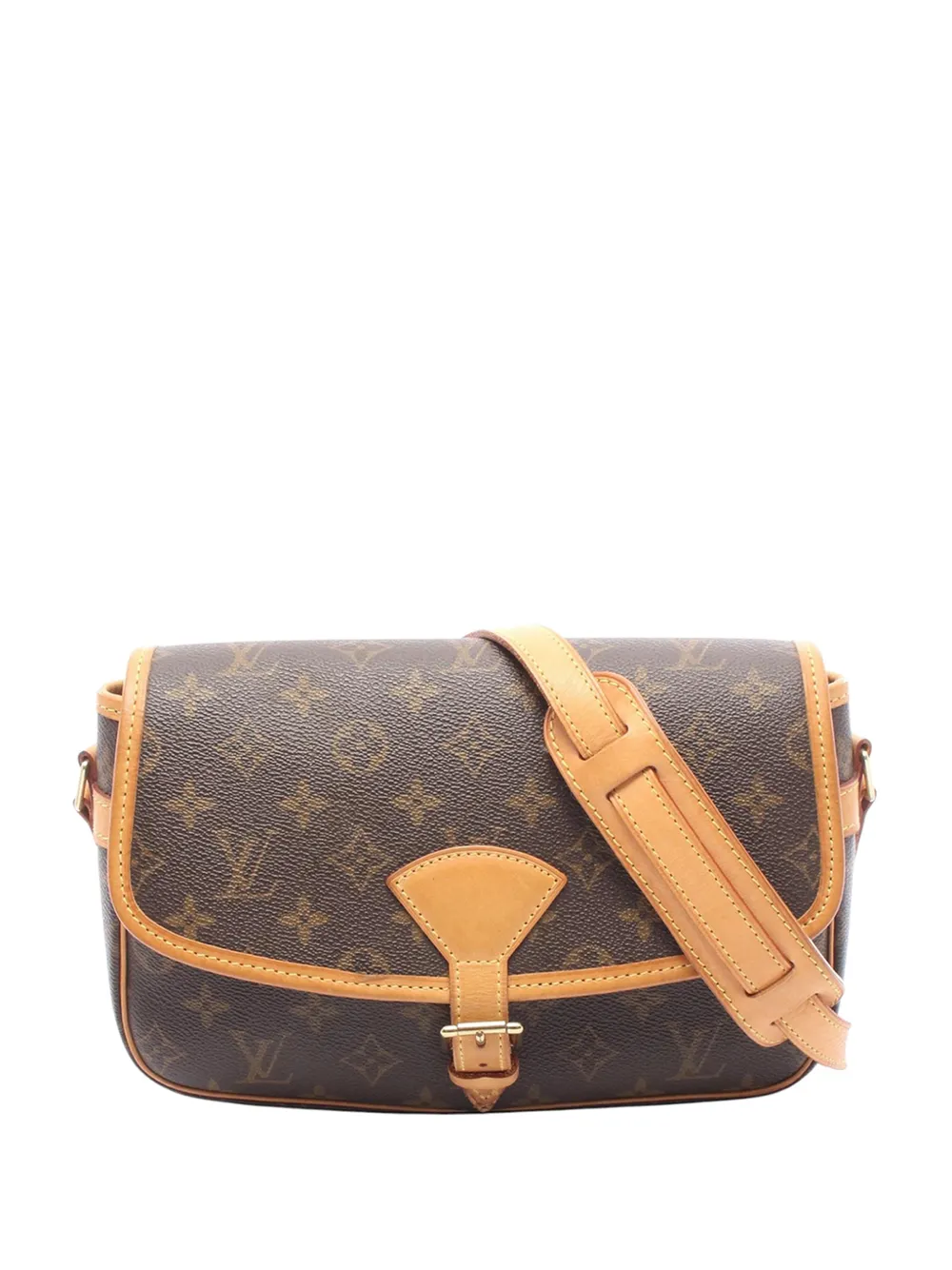 Louis Vuitton Pre-Owned Borsa a tracolla Sologne con monogramma 2002 - Marrone