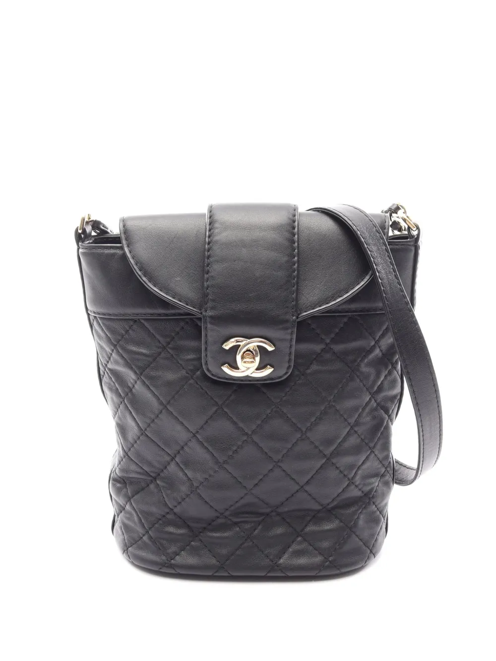 CHANEL Pre-Owned Borsa a secchiello CC 2019 - Nero