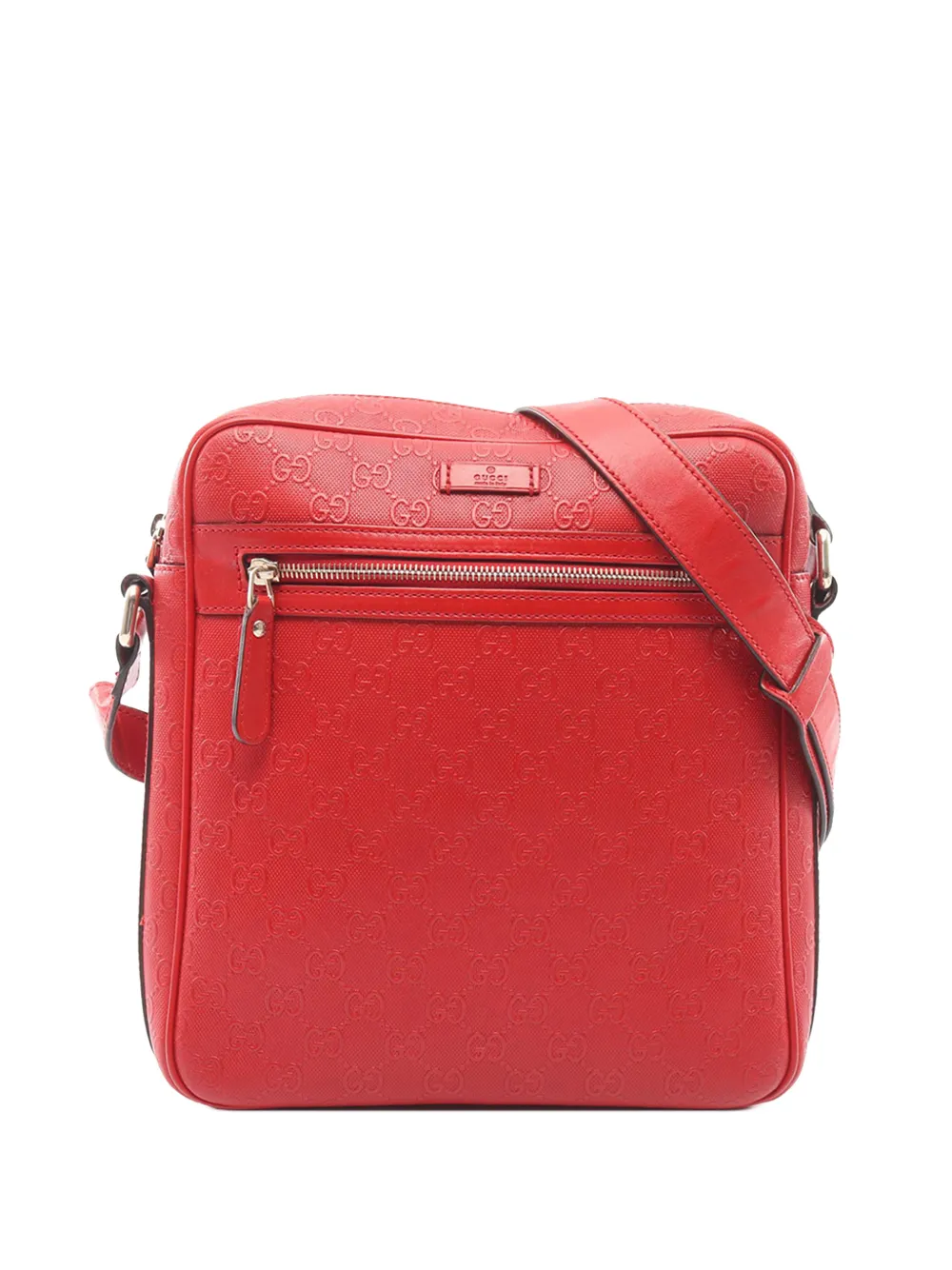 Gucci Pre-Owned Borsa a tracolla Diamante in pelle di vitello 2000-2015 - Rosso