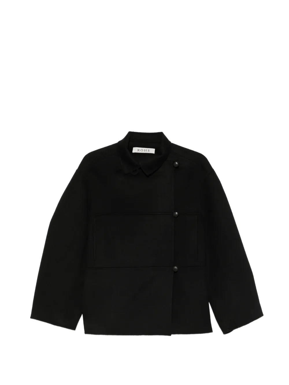 Róhe button-up jacket - Nero