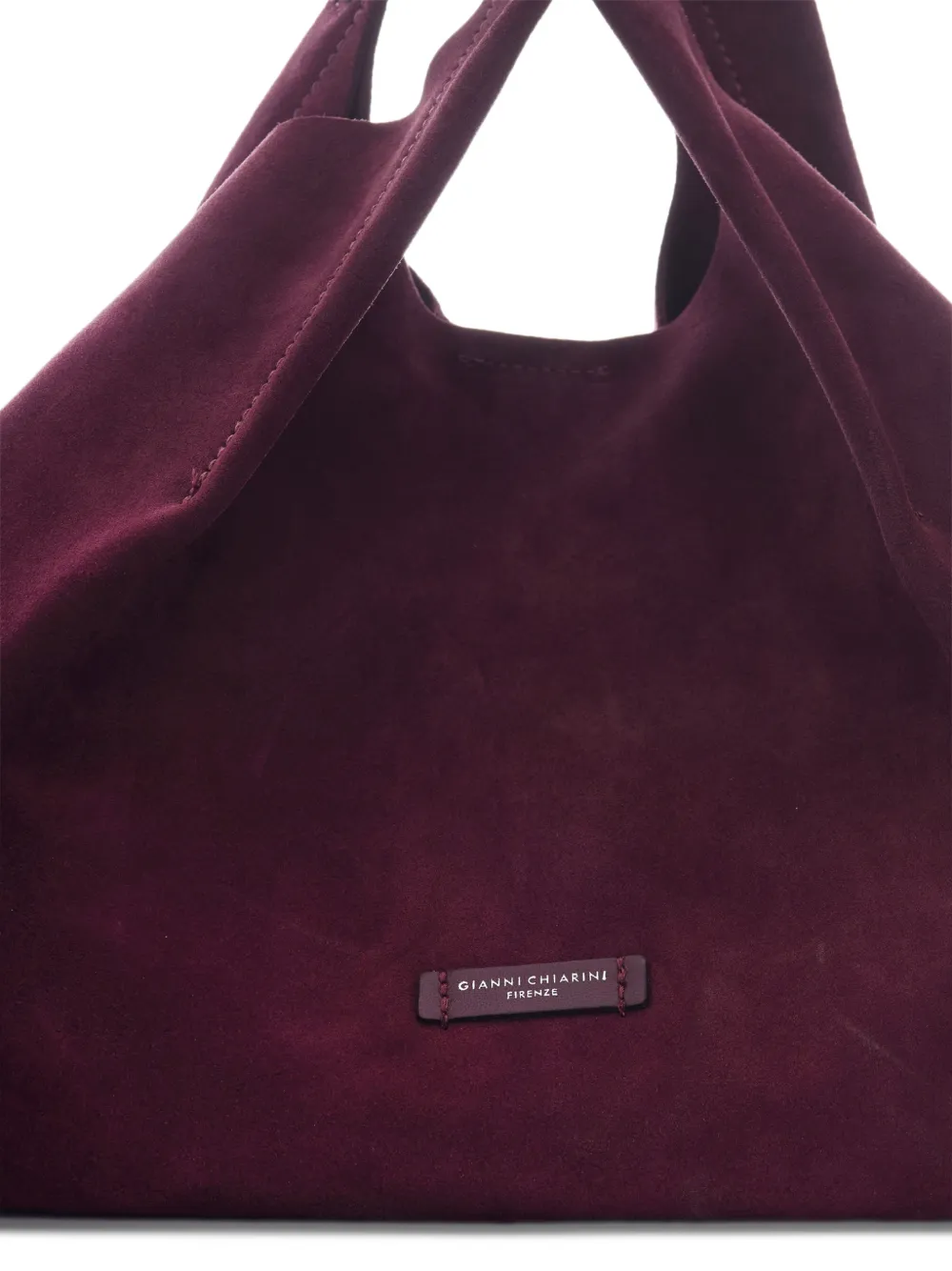 GIANNI CHIARINI Dua grote schoudertas Paars