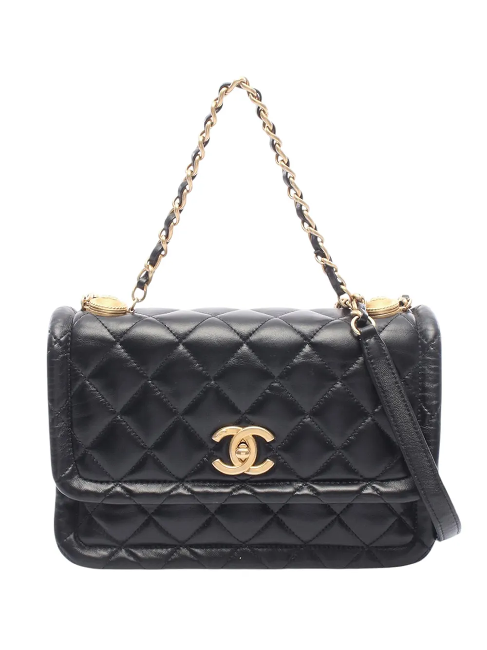 CHANEL Pre-Owned Borsa a tracolla trapuntata 2020 - Nero
