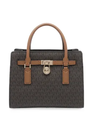 Michael Michael Kors logo-print Tote Bag | Brown | FARFETCH