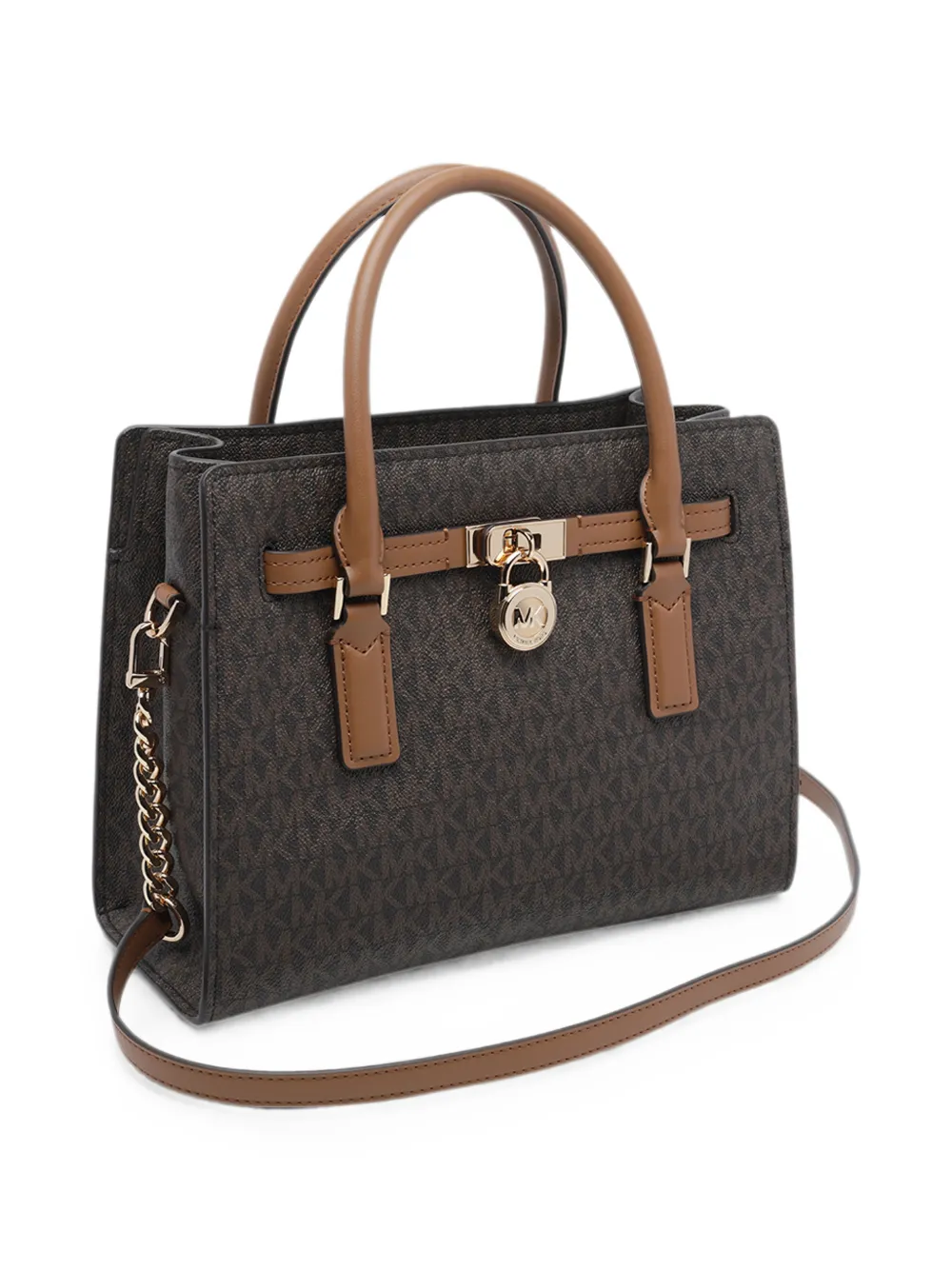 Michael Kors Hamilton logo-print tote bag Bruin