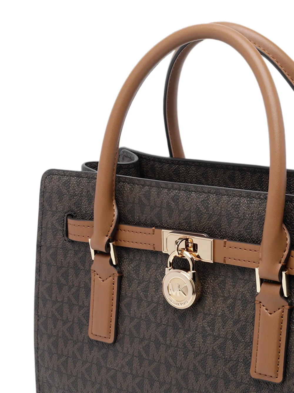 Michael Kors Hamilton logo-print tote bag Bruin