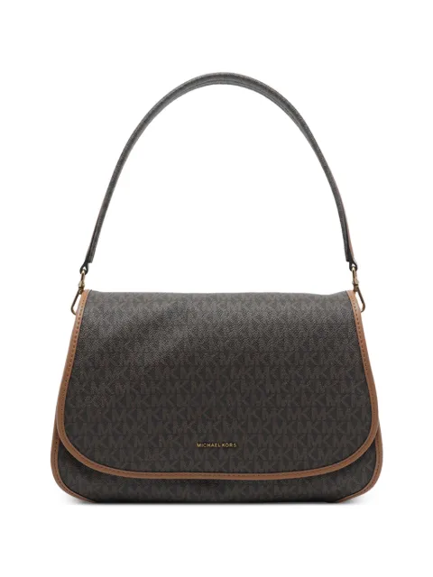 Michael Michael Kors meidum Holmes logo-print shoulder bag