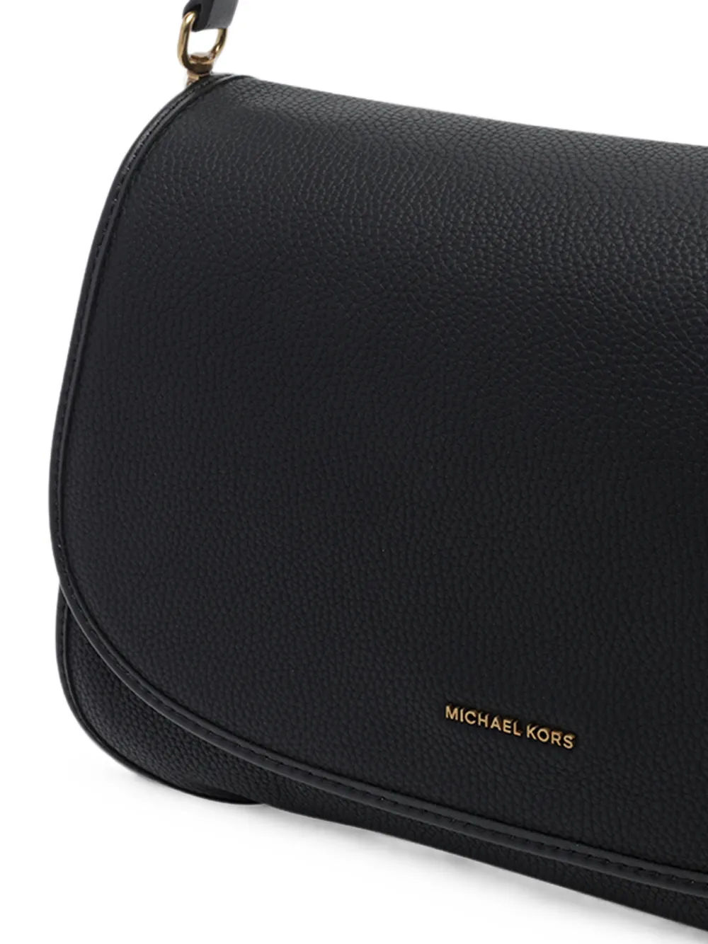Michael Kors medium Holmes leather tote bag Zwart