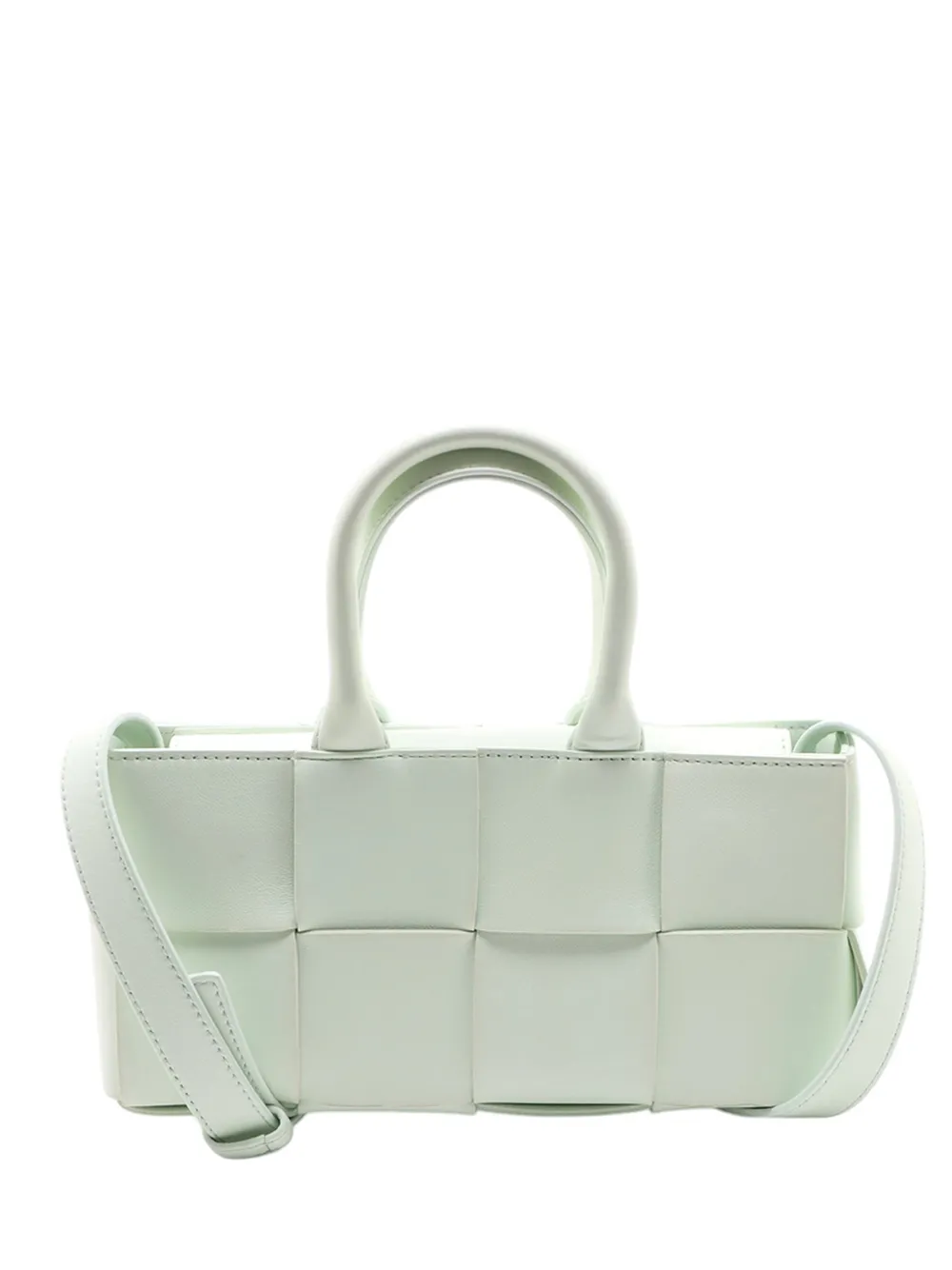 Bottega Veneta Pre-Owned Borsa tote Intrecciato mini in nappa 2019-2024 - Verde