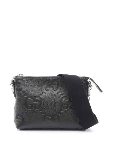 Gucci Pre-Owned 2016-2026 Small Jumbo GG Embossed Messenger Bag crossbody bag
