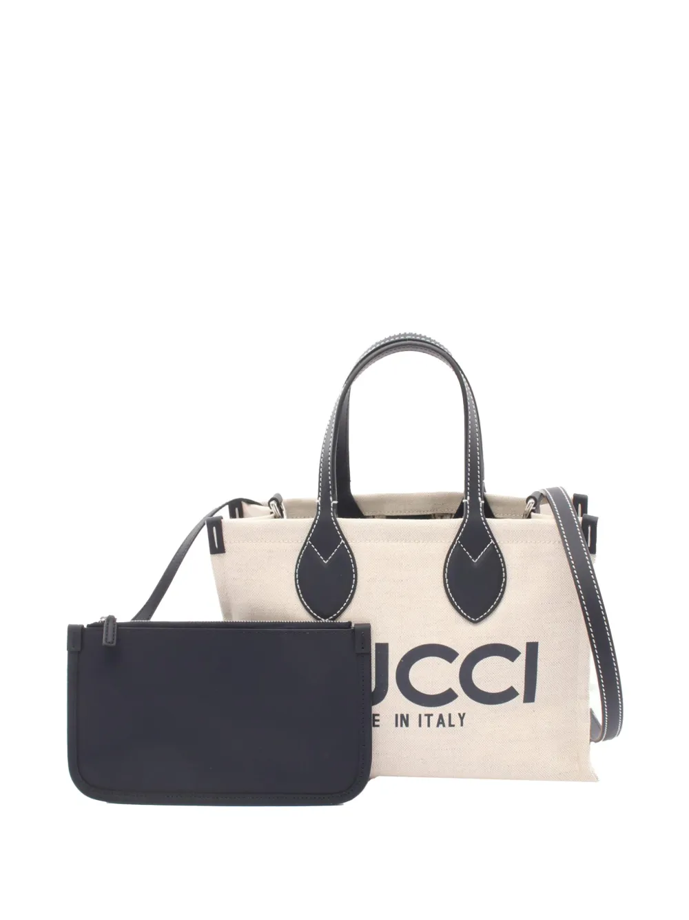 Gucci Pre-Owned Borsa tote media in tela con logo 2000-2015 - Toni neutri