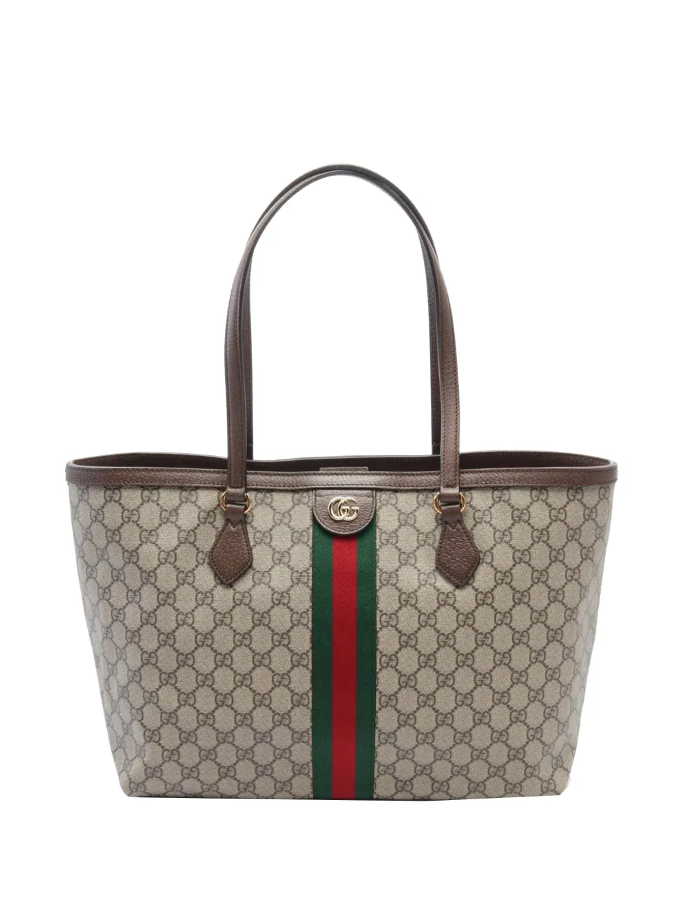 Gucci Pre-Owned 2000-2015 Medium GG Supreme Web Ophidia tote bag - Neutrals