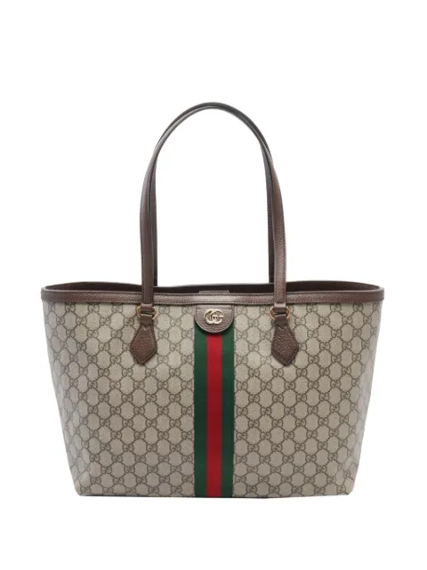 Gucci Pre-Owned tote Web Ophidia mediana de lona GG Supreme 2000-2015