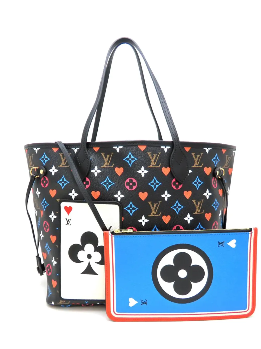 Louis Vuitton Pre-Owned 2021-2026 Monogram Neverfull MM Tote Bag - Schwarz