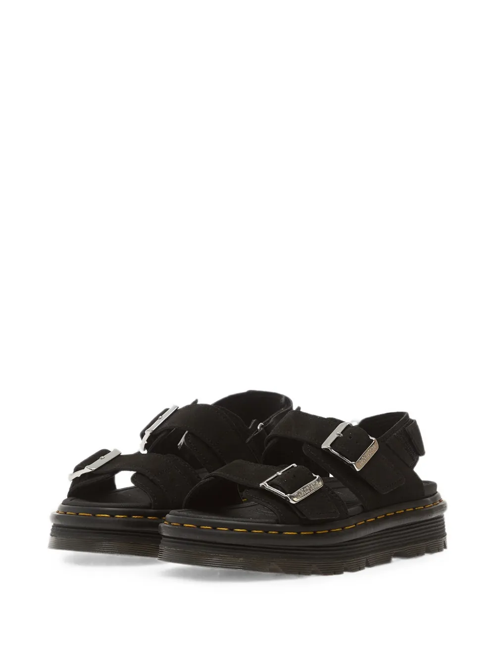 Dr Martens Zebzag buckle-fastening sandals Zwart