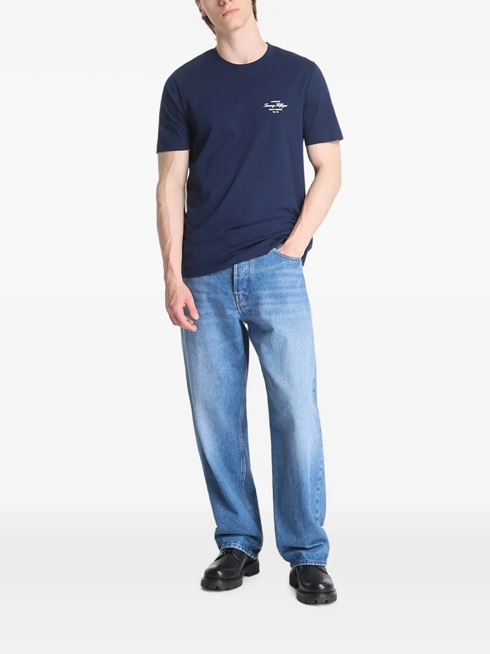 Tommy Hilfiger T-shirt met grafische print Blauw