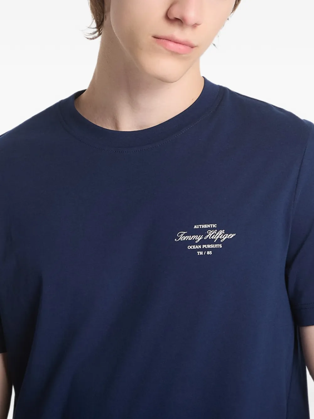 Tommy Hilfiger T-shirt met grafische print Blauw