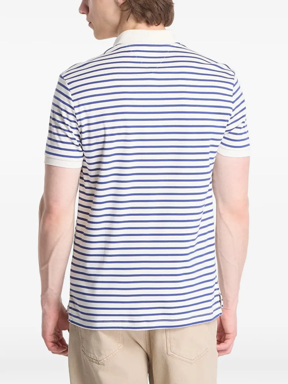 Tommy Hilfiger Gestreept poloshirt Beige