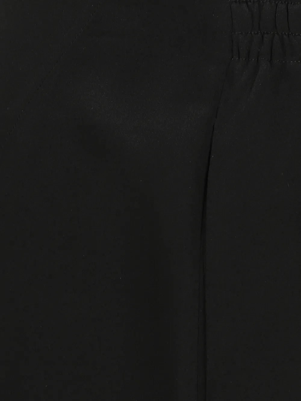 Ermanno Scervino Zijden broek met trekkoord Zwart