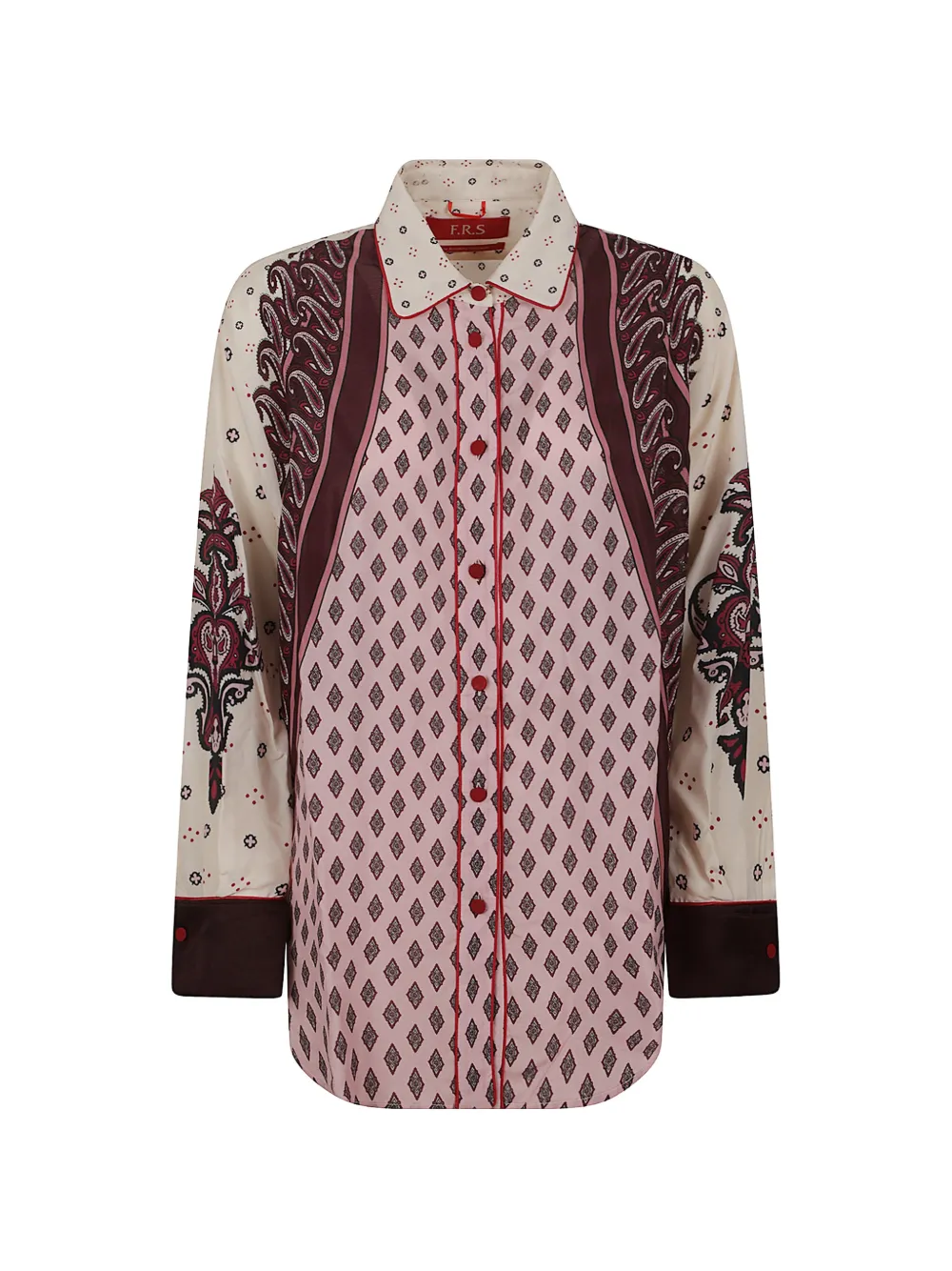 F.R.S For Restless Sleepers paisley-print geometric-pattern shirt