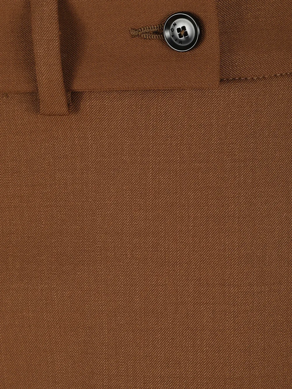 Kiton Pressed-crease Straight-leg Trousers in Brown, view 3