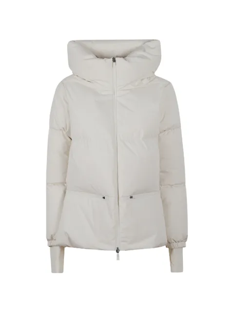 Herno hooded quilted jacket