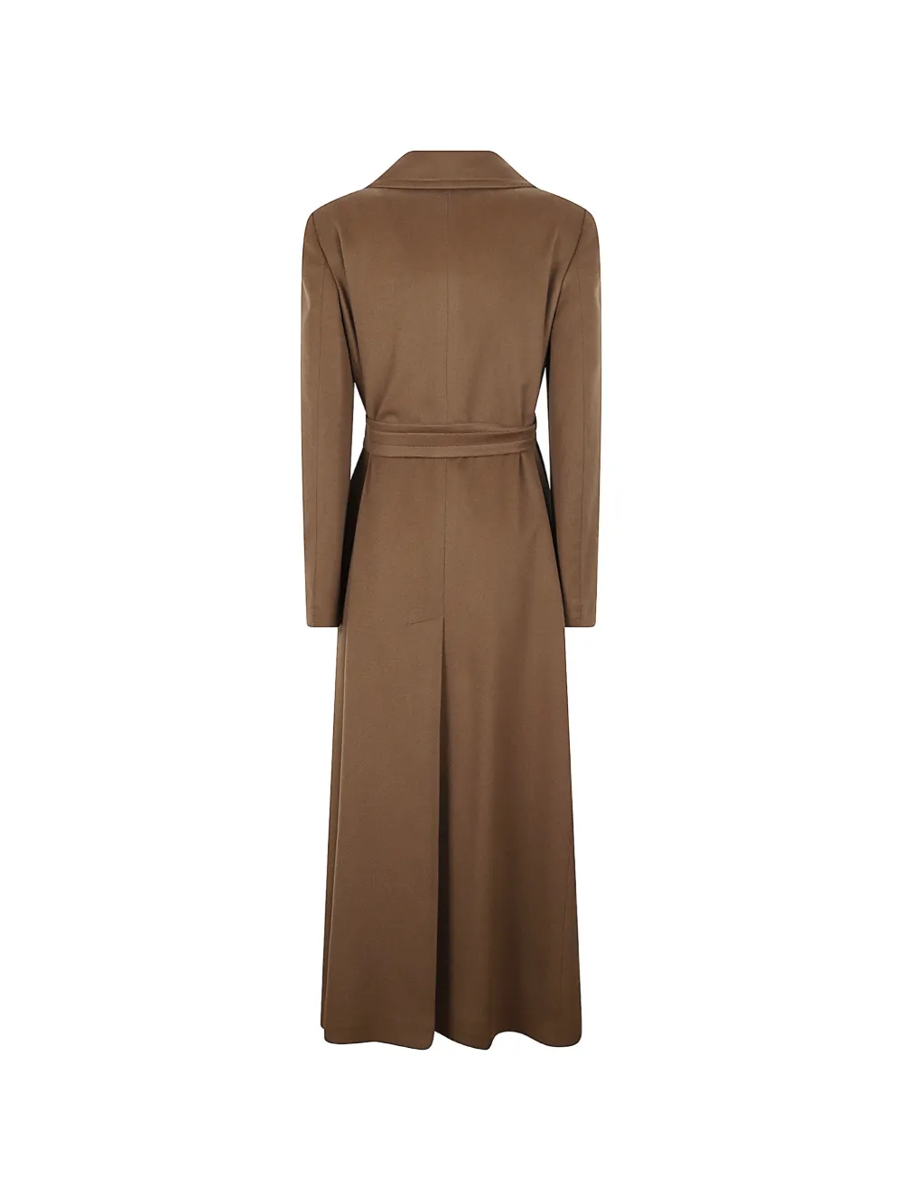 Tagliatore belted cashmere coat Bruin