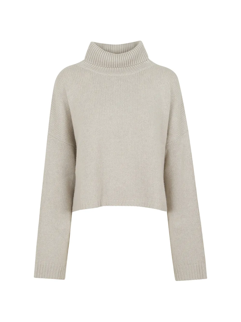 Lisa Yang Cathie roll-neck cropped sweater - Nude