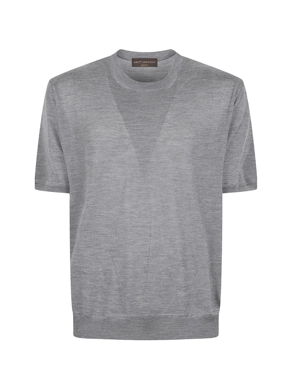 Brett Johnson fine-knit short-sleeve T-shirt