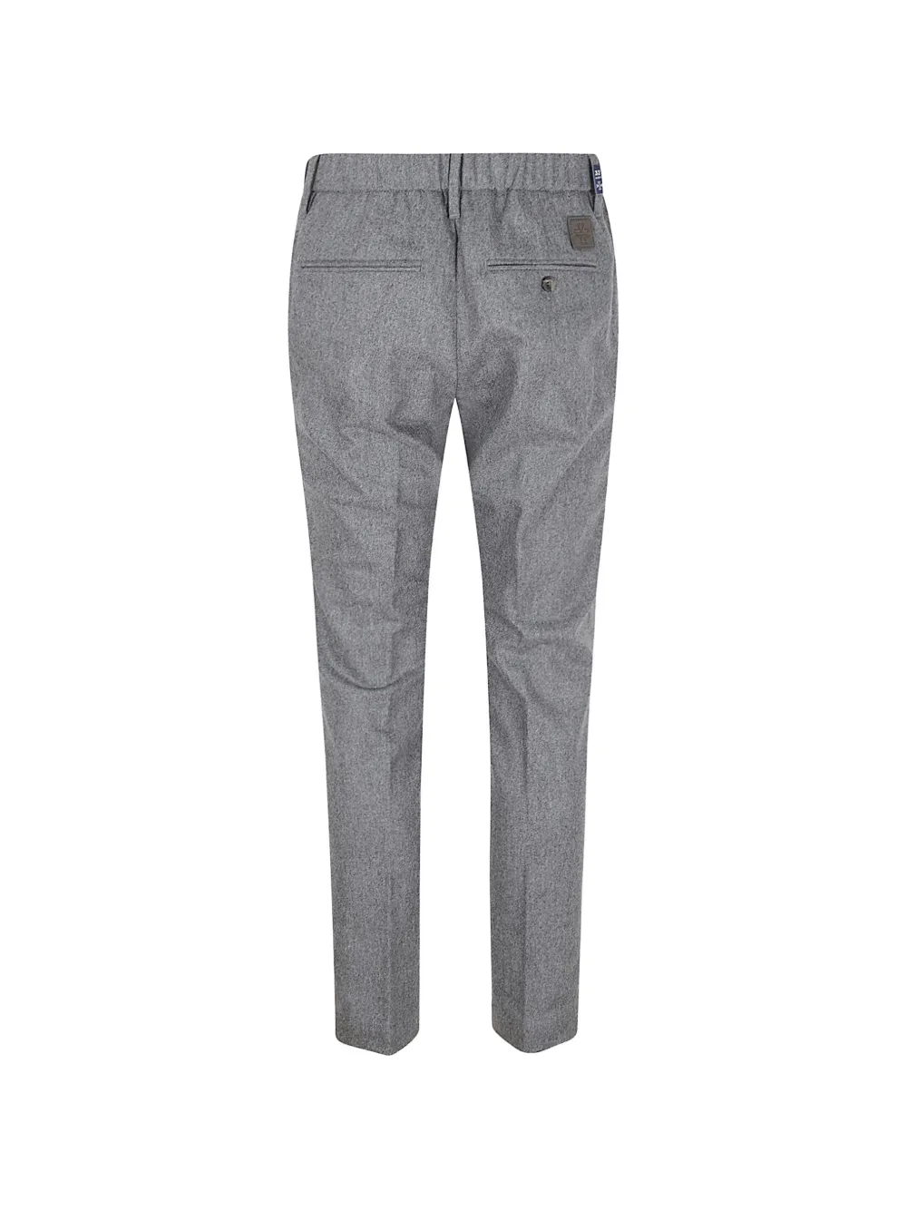 Jacob Cohën pressed-crease tailored trousers Grijs