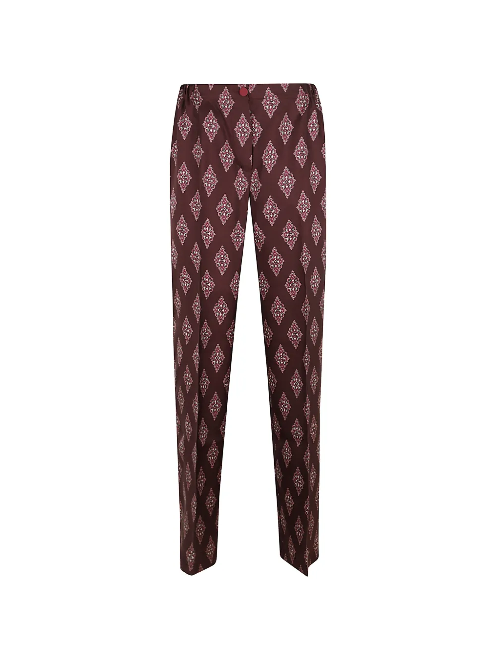 F.R.S For Restless Sleepers Coll diamond-print trousers