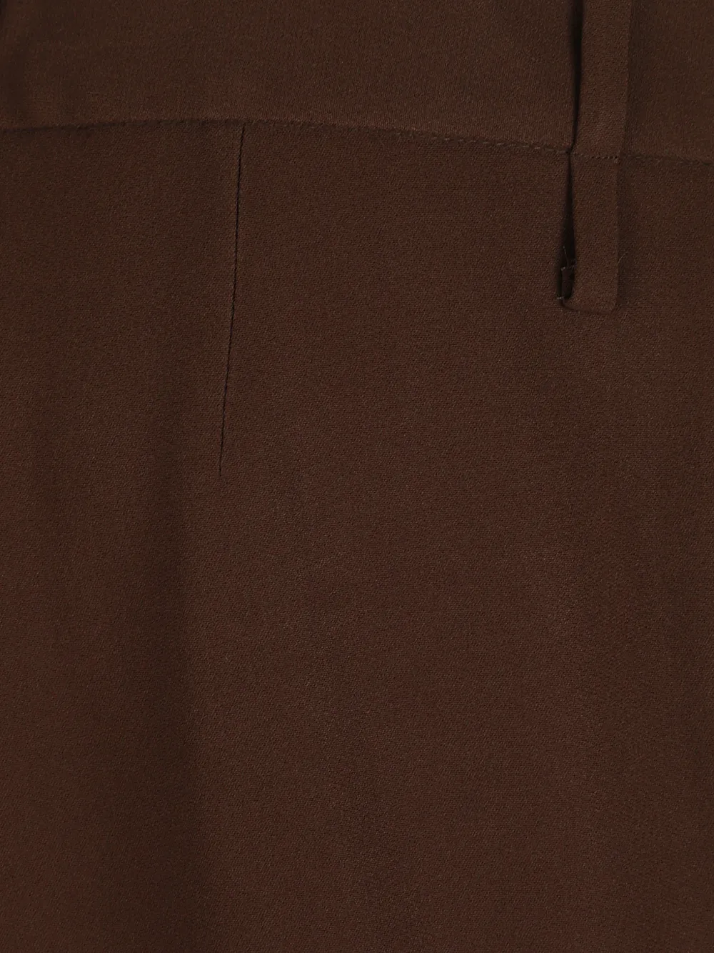 Ermanno Scervino Broek met riemlussen en plooien Bruin