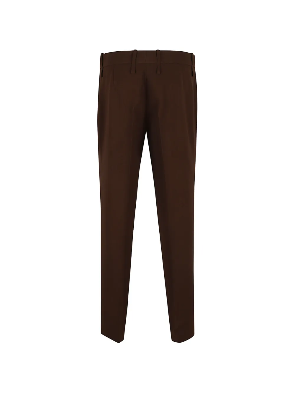 Ermanno Scervino Broek met riemlussen en plooien Bruin