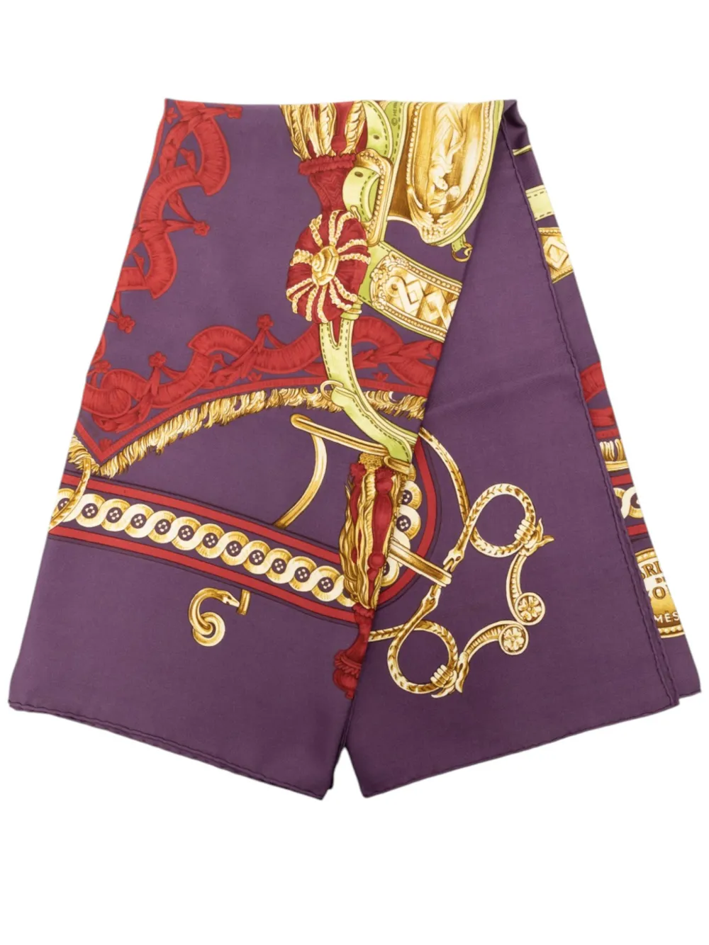 Hermès Pre-Owned Foulard Bride de Cour 2000-2026 - Viola