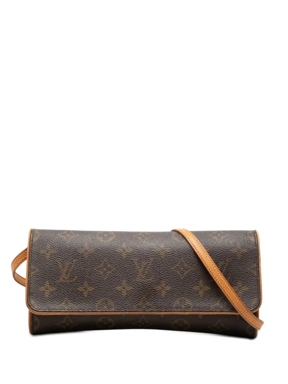 Louis Vuitton Pre-Owned Borsa a tracolla Pochette Twin GM con monogramma 2001 - Marrone
