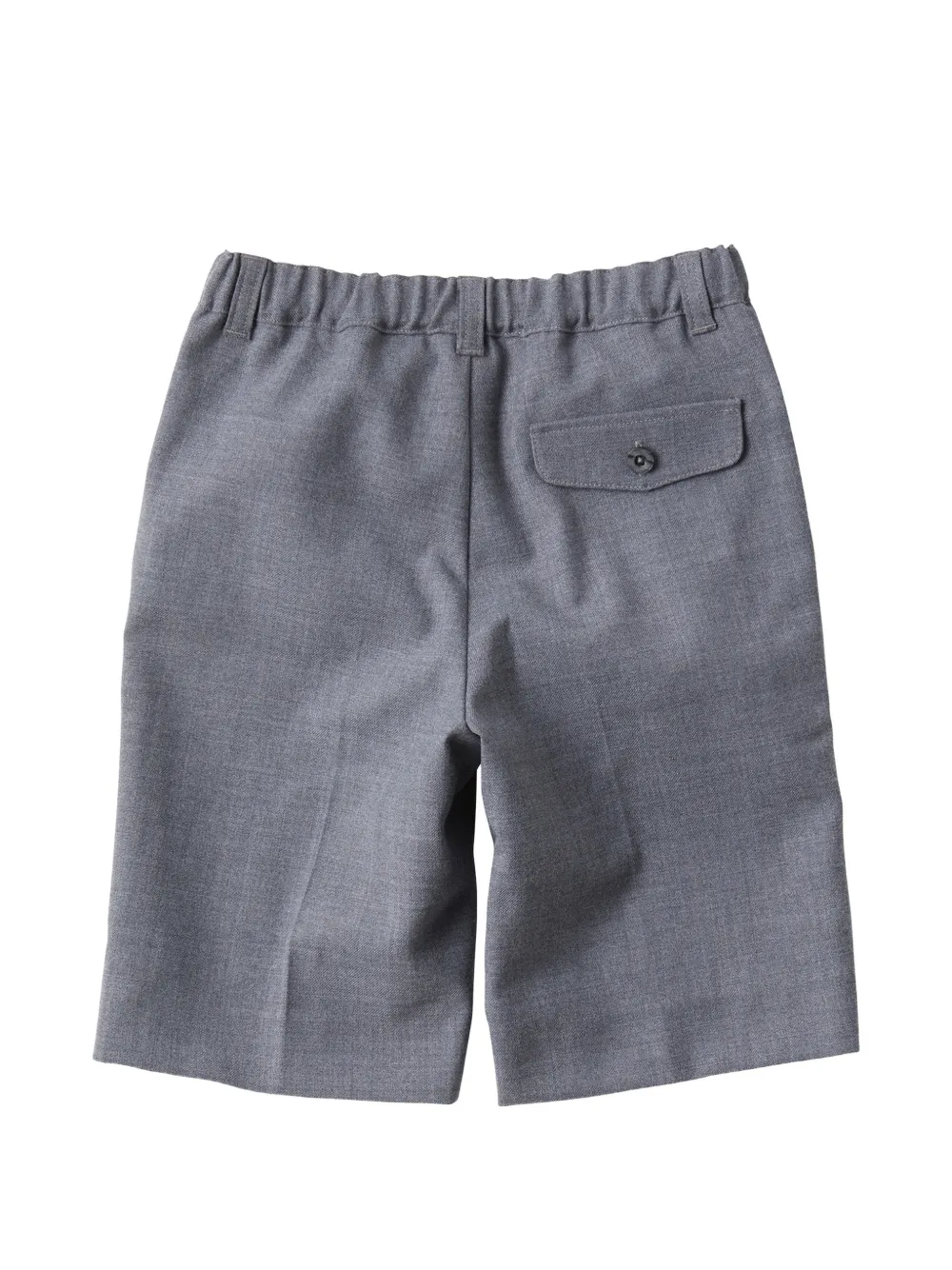 familiar Shorts met riemlussen en gekreukt effect Grijs