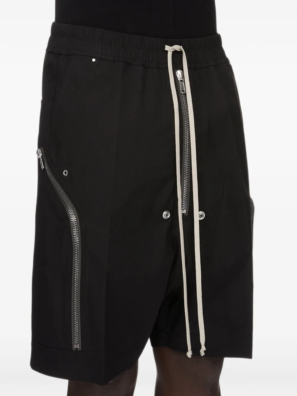 Rick Owens Tower Heizer bermuda shorts Zwart