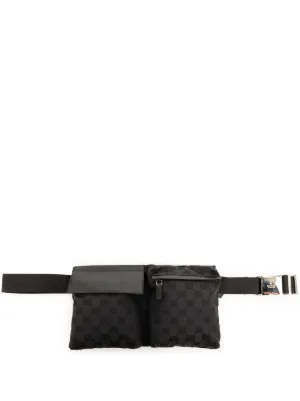 Gucci Pre-Owned 2000-2015 GGキャンバス ダブル ポケット ベルト