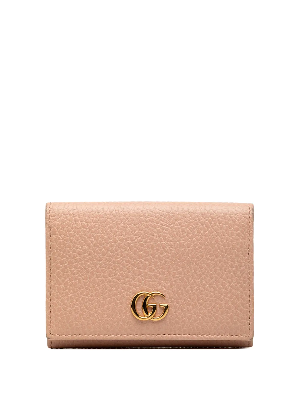 Gucci Pre-Owned Portacarte GG Marmont 2016-2026 - Marrone