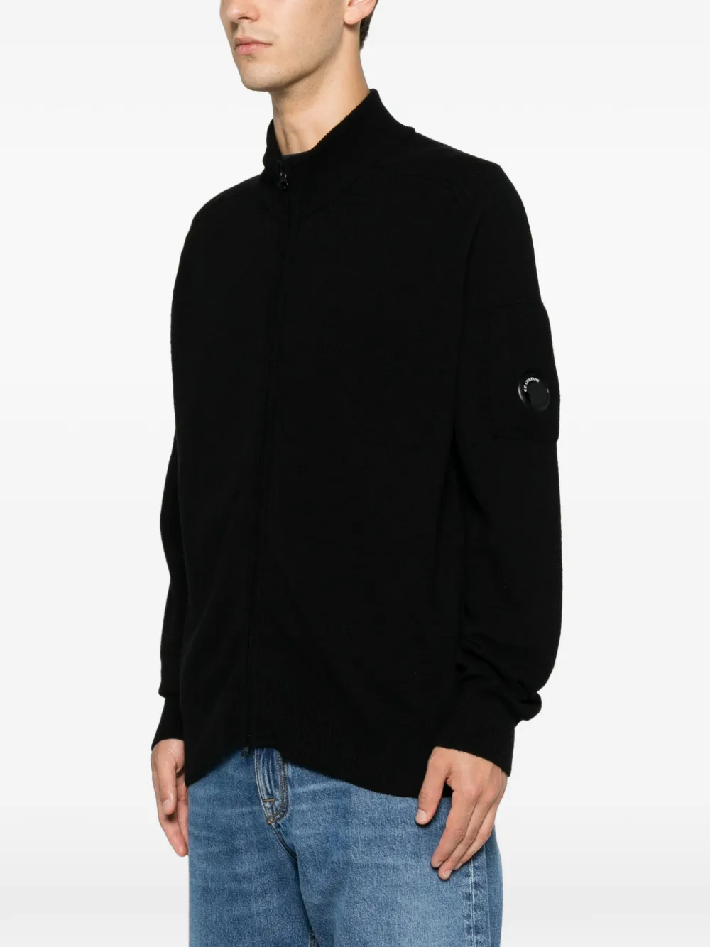 C.P. Company Vest met rits Zwart