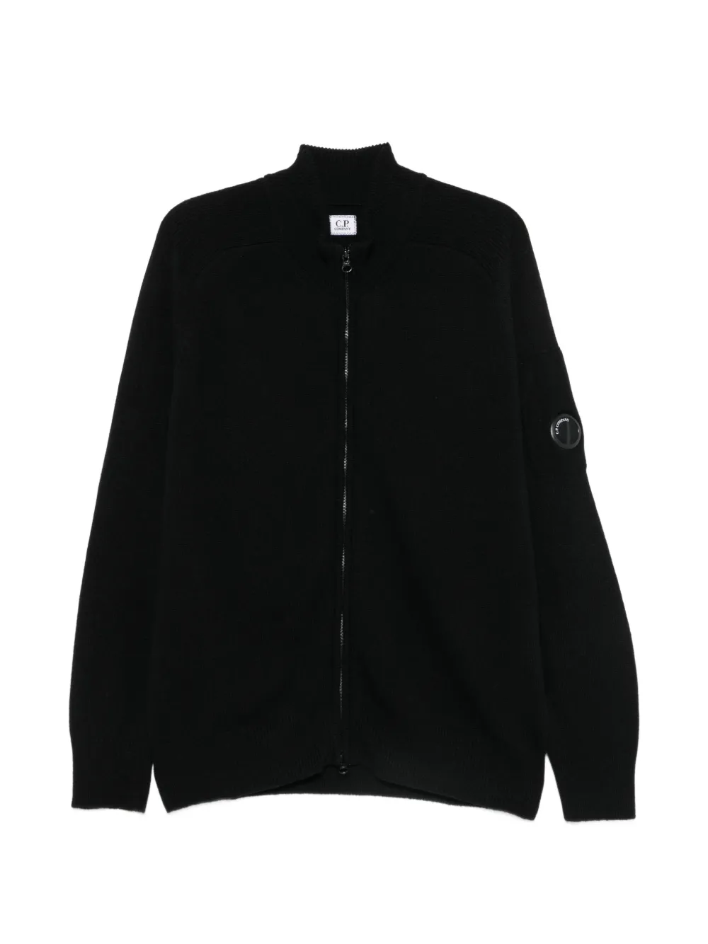 C.P. Company zip-up cardigan - Nero