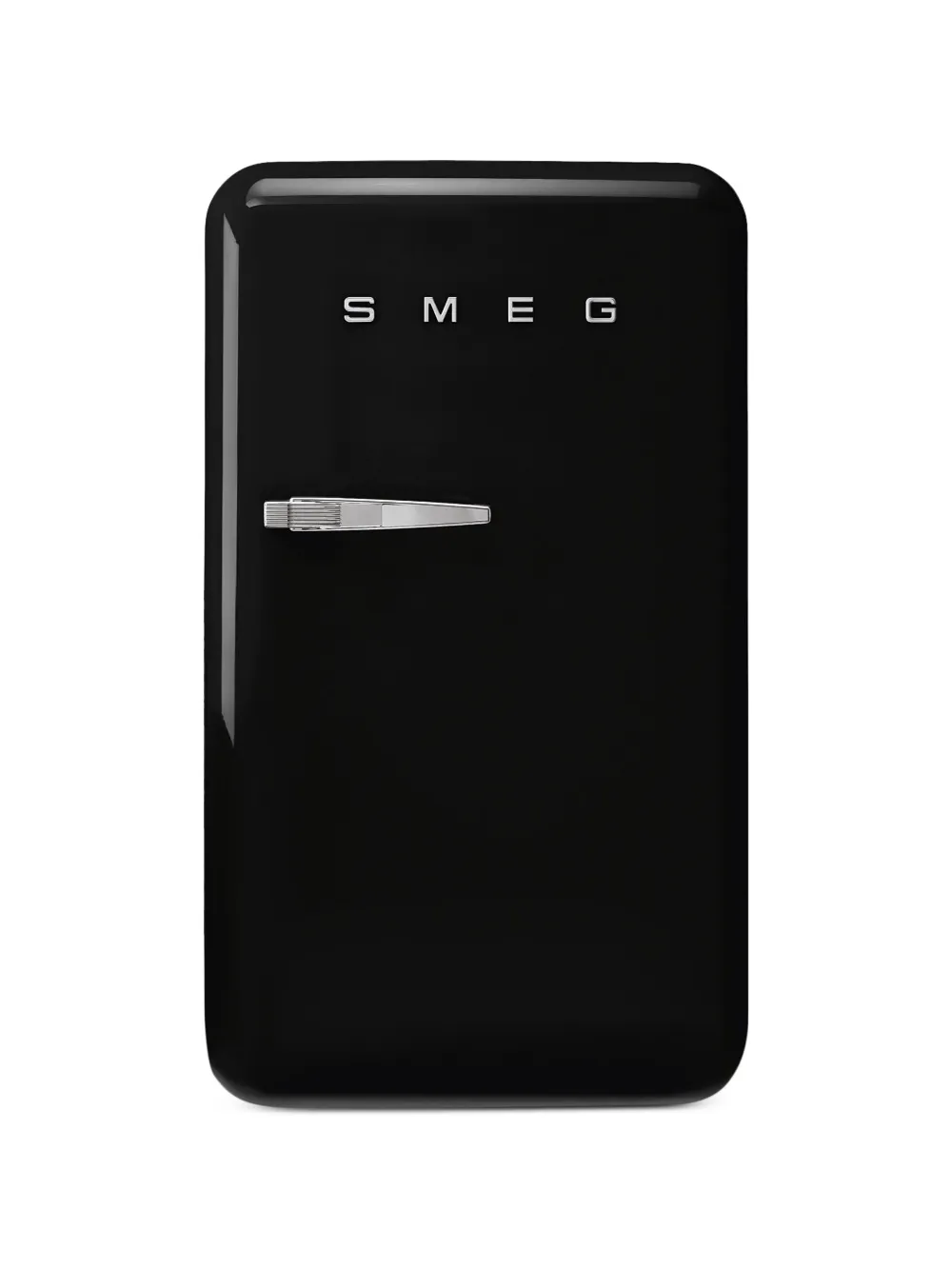 Smeg logo-plaque mini fridge - Nero