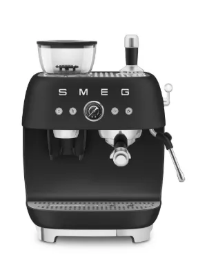 Smeg 50's Style エスプレッソ コーヒーマシン | ブラック | FARFETCH JP