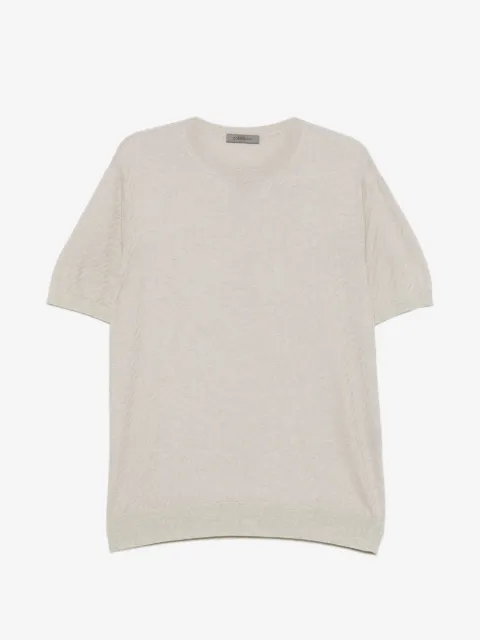 Corneliani playera con cuello redondo