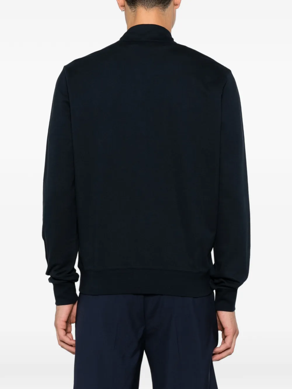 Corneliani Sweater met rits Blauw