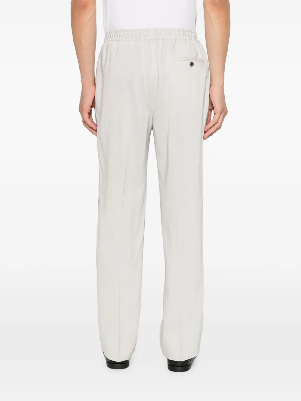 Corneliani Geruite broek Beige